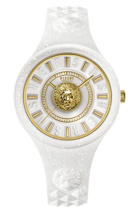 versace watch silicone|is versus versace real.